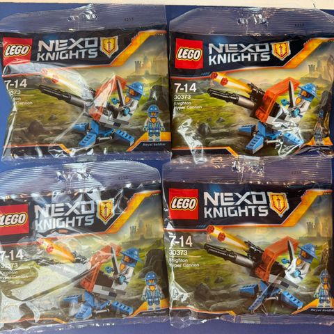 Uåpnede Lego Nexo Knights poser