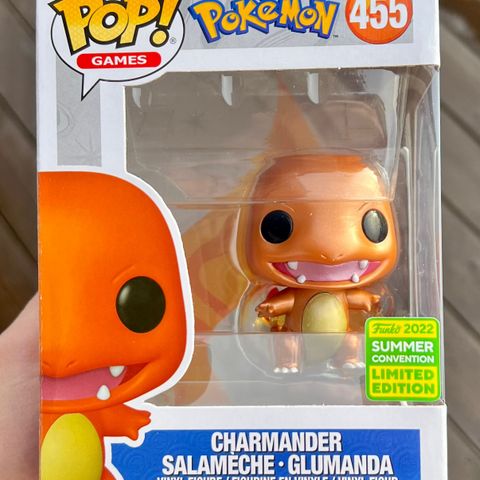 Funko Pop! Charmander (Metallic) [Summer Convention] | Pokémon | Pokemon (455)