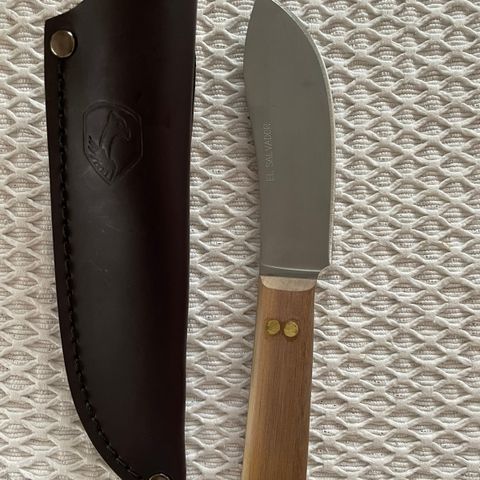 Condor CTK25645HC Knives Fixed Carbon Steel Wood Handle Hivernant Knife 8