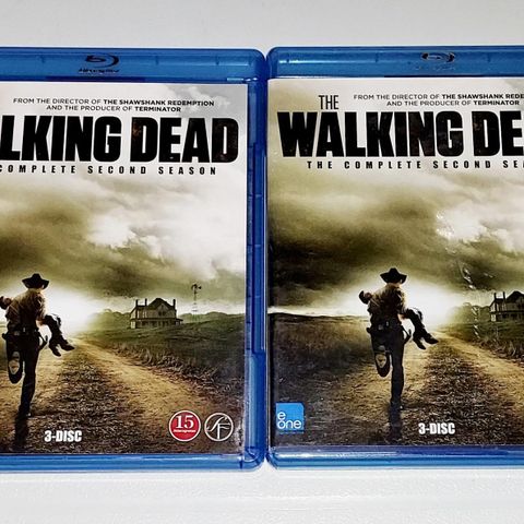 6 BLU RAY.THE WALKING DEAD.THE COMPLETE SECOND SEASON.Annonse nr.2