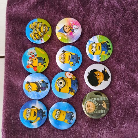 Minions nåler / buttons