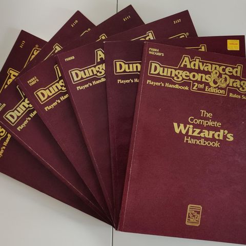 Dungeons & Dragons 2e - The Complete Class Handbooks