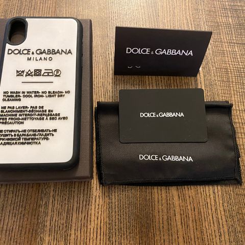 Dolce & Gabbana iphone 10 deksel