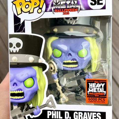 Funko Pop! Phil D. Graves (6k LE) | Heavy Metal Halloween (Special Edition)