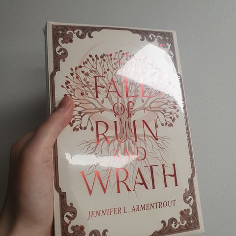 The Bookish Box Fall of Ruin and Wrath by Jennifer L. Armentrout