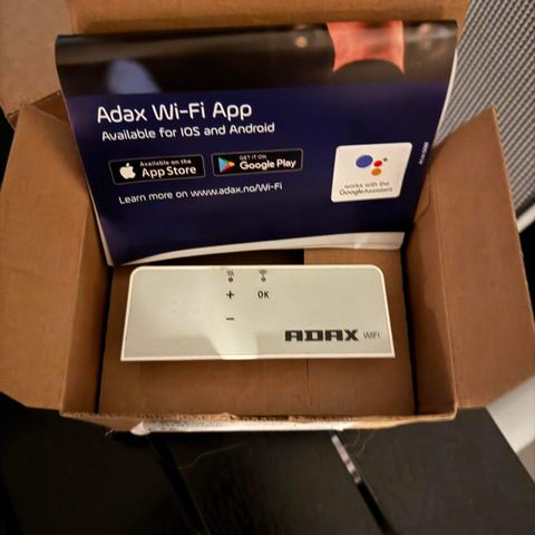 Termostat til Adax Wifi panelovn