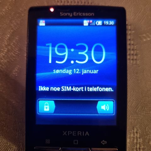 Sony Ericsson Xperia mini ,for samlere