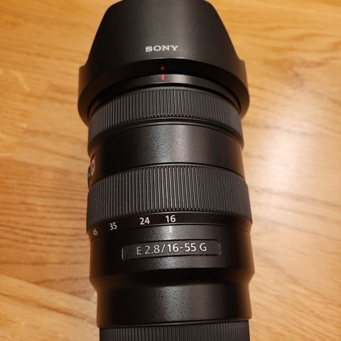 Sony 16-55mm F/2.8 for sony E (APS-C)