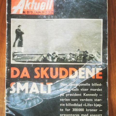 Aktuell nr.51, 7 des 1963 - mordet på John F. Kennedy