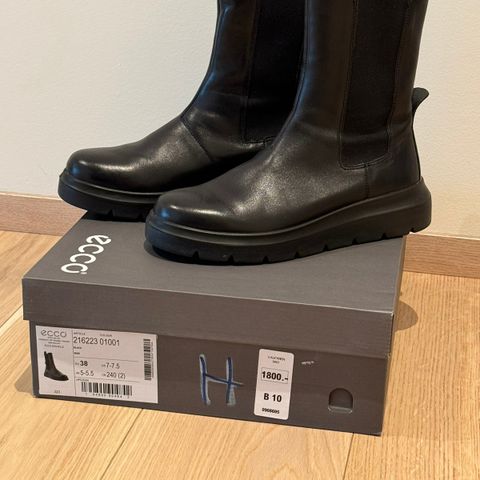 ECCO NOUVELLE Dame Chelsea-boot skinn 38