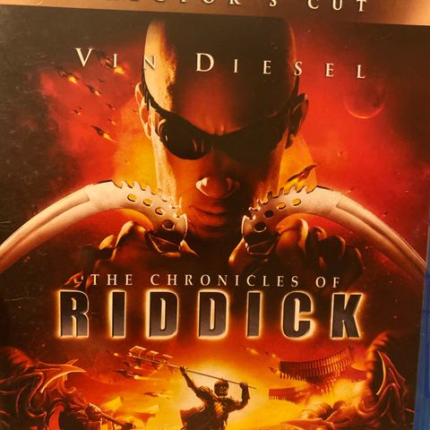 Riddick (Norsk tekst) Blu ray