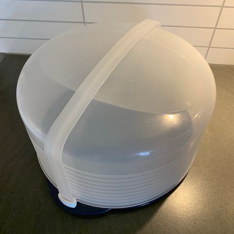 Tupperware rund kakeform