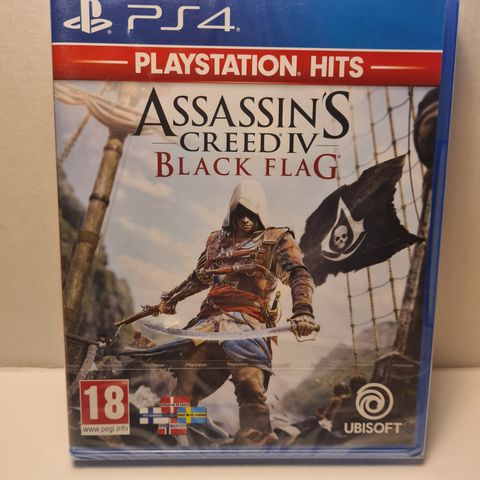 Assassin's Creed Black Flag - PlayStation 4 - Ny og Uåpnet / Forseglet