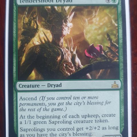 Magic the gathering kort. Tendershoot Dryad