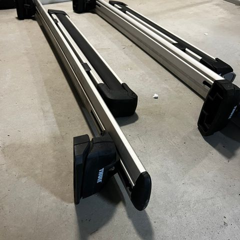 Thule Wingbar Evo Grå /m Thule Snowpack 6 par