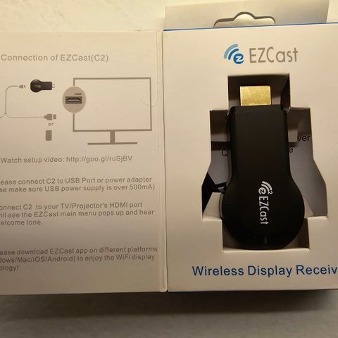 EZCast Wireless Display Receiver to HDMI port  - selges