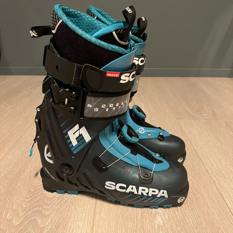 SCARPA F1 TOPPTURSTØVLER, HERRE 23/24 STR 26 Kjøpt nye i desember