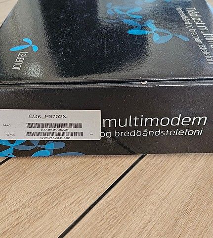 Ubrukt Telenor trådløst multimodem ZyXEL P8702N