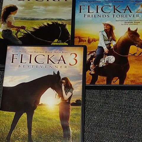 Flicka 1-2-3 (Norsk tekst) DVD