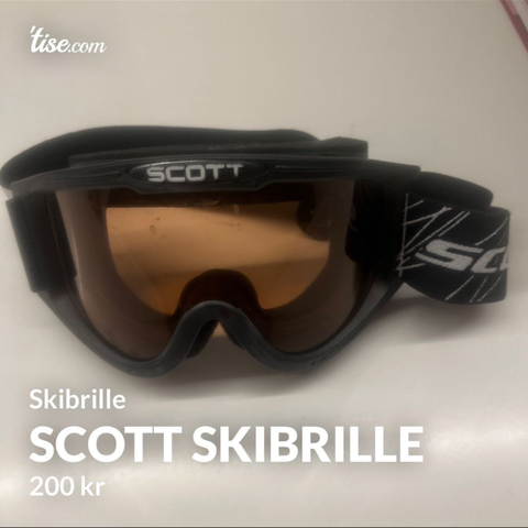 Scott skibrille