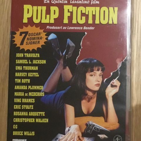 Pulp fiction (1994, 2 Disc Versjon) *Ny i plast*