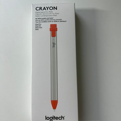 Logitech crayon pencil  (Med kvittering)