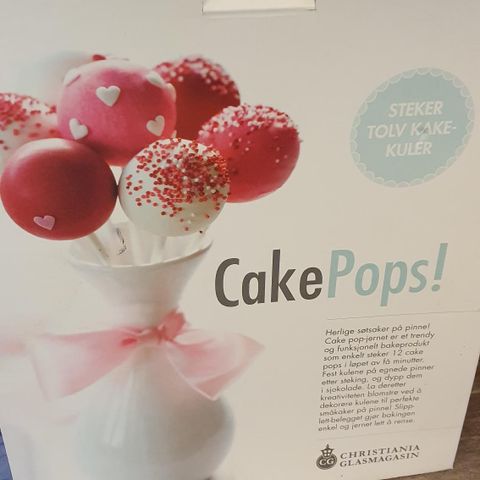 Cake pops maker
