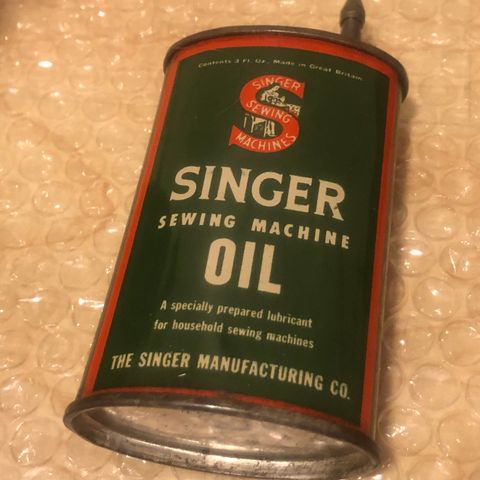 Singer oil boks