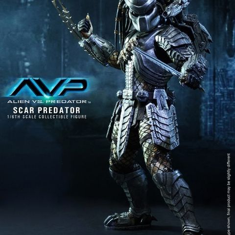 Hot Toys MMS190 AVP Scar Predator 2.0