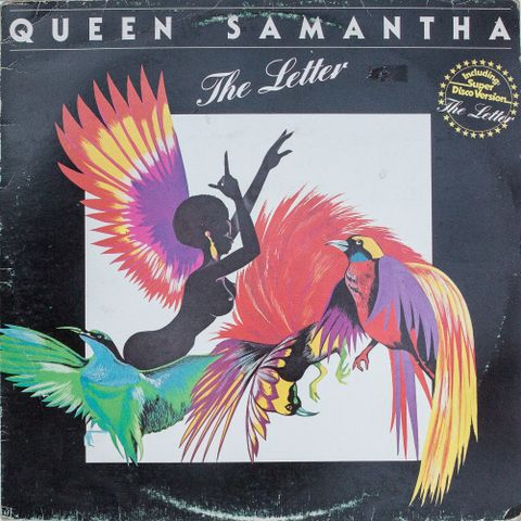 LP Queen Samantha - The Letter 1978 Scandinavia