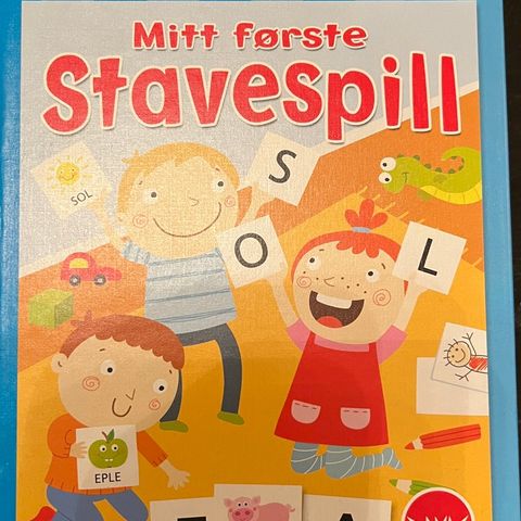 Mitt første stavespill, meget pent brukt og intakt