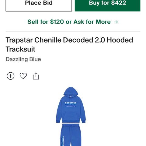 Trapstar Chenille Decoded 2.0 Hooded