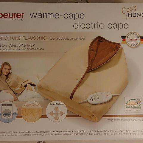 Elektrisk varmecape Beurer Cosy HD50