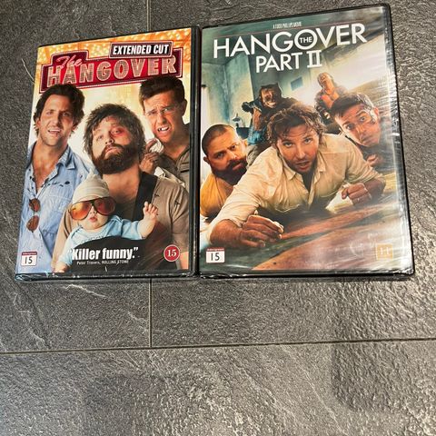 DVD - Hangover 1 og 2