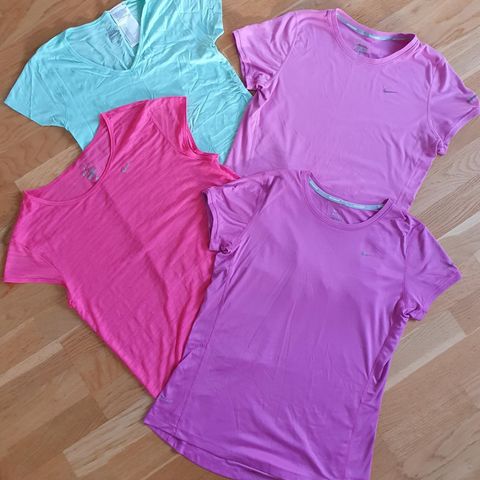 T-skjorter Nike dri-fit S/M,  samlet kr 325