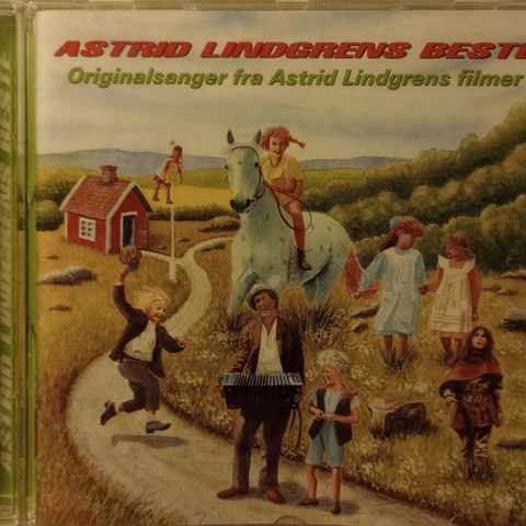 CD. Astrid Lindgrens beste. Originalsanger fra Lindgrens filmer