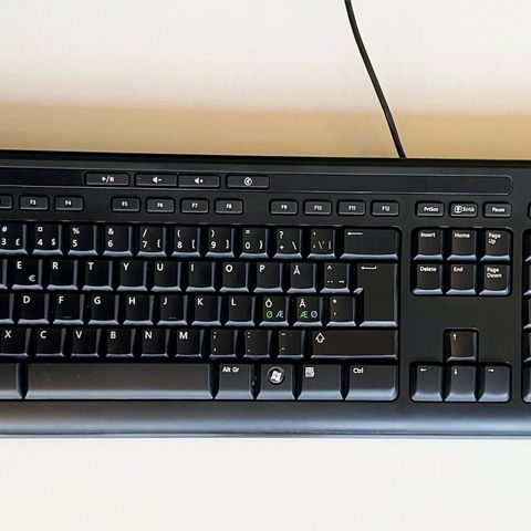 Microsoft tastatur