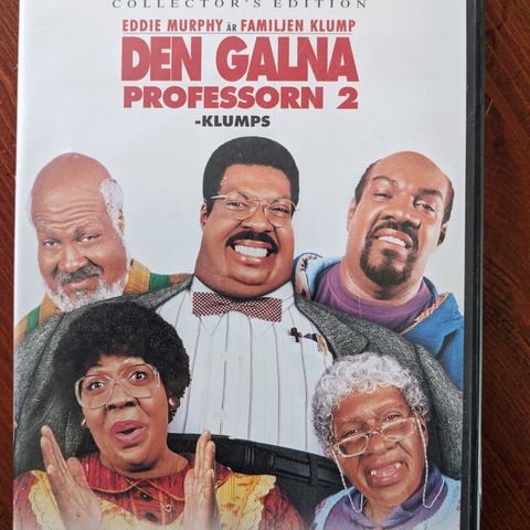 DVD: Den galna professorn 2 - Klumps - Peter Segal