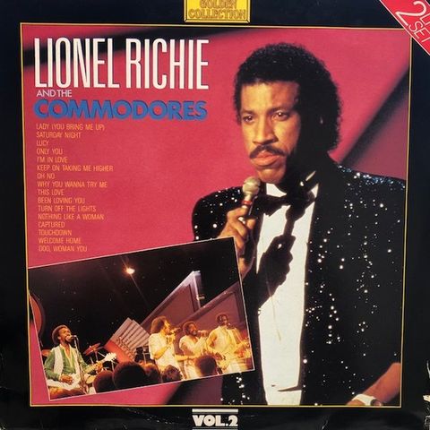 Lionel Richie And The Commodores*  – Golden Collection Vol. 2