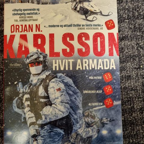 Hvit armada - thriller skrevet av  Ørjan N. Karlsson