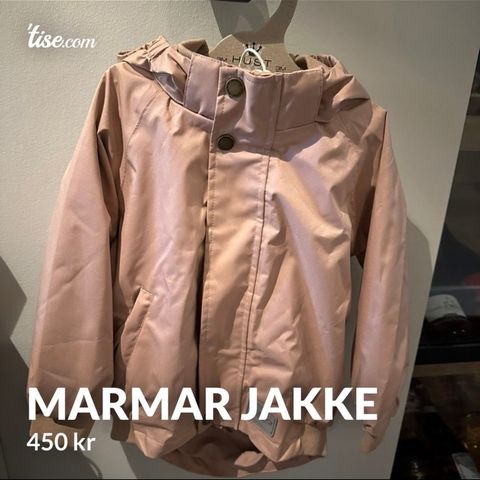 Marmar jakke NY!!