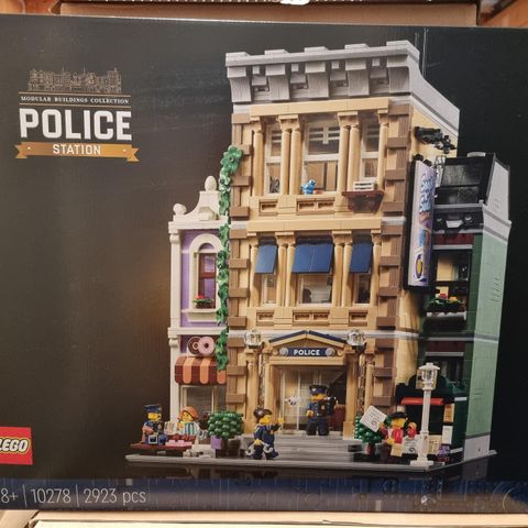 Ny Lego Icons 10278 Politistasjon