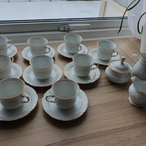 Kaffe service 10 pieces +