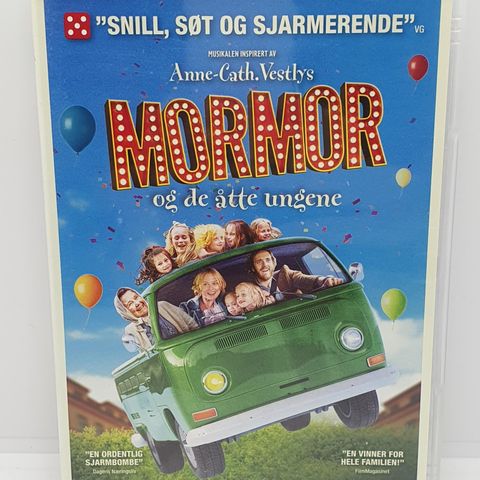 Mormor og de åtte ungene. Dvd