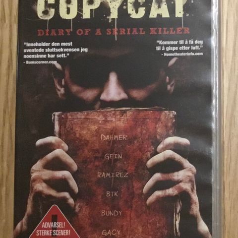 Copycat - Diary of a serial killer (2005) *Ny i plast*