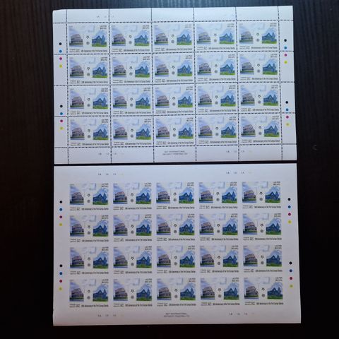 Laos 2005 perforert + uperforert - Asia 2 ark - 40 frimerker