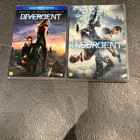 DVD - Divergent og Insurgant