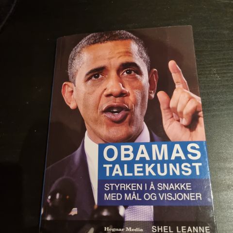 Obama talekunst bok / speech
