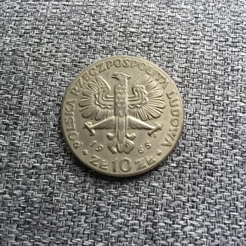 10 Zloty 1965 Polen