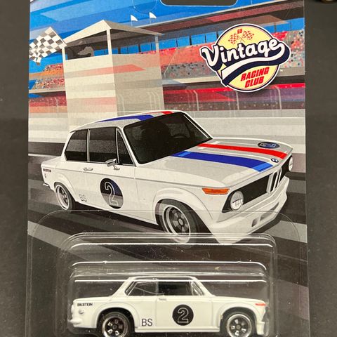 Hot Wheels BMW 2002  - Vintage Racing Club - HRV04